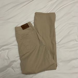 Women’s Lauren Ralph Lauren corduroy chino pants tan khaki